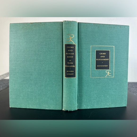 Crime and Punishment Modern Library 199 by Dostoevsky Fyodor 1950 Hardcover - Picture 11 of 11